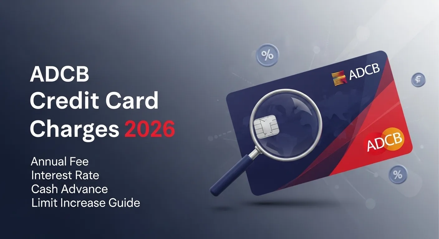 ADCB Credit Card Charges 2026: Annual Fee, Interest Rate, Cash Advance & Limit Increase Guide