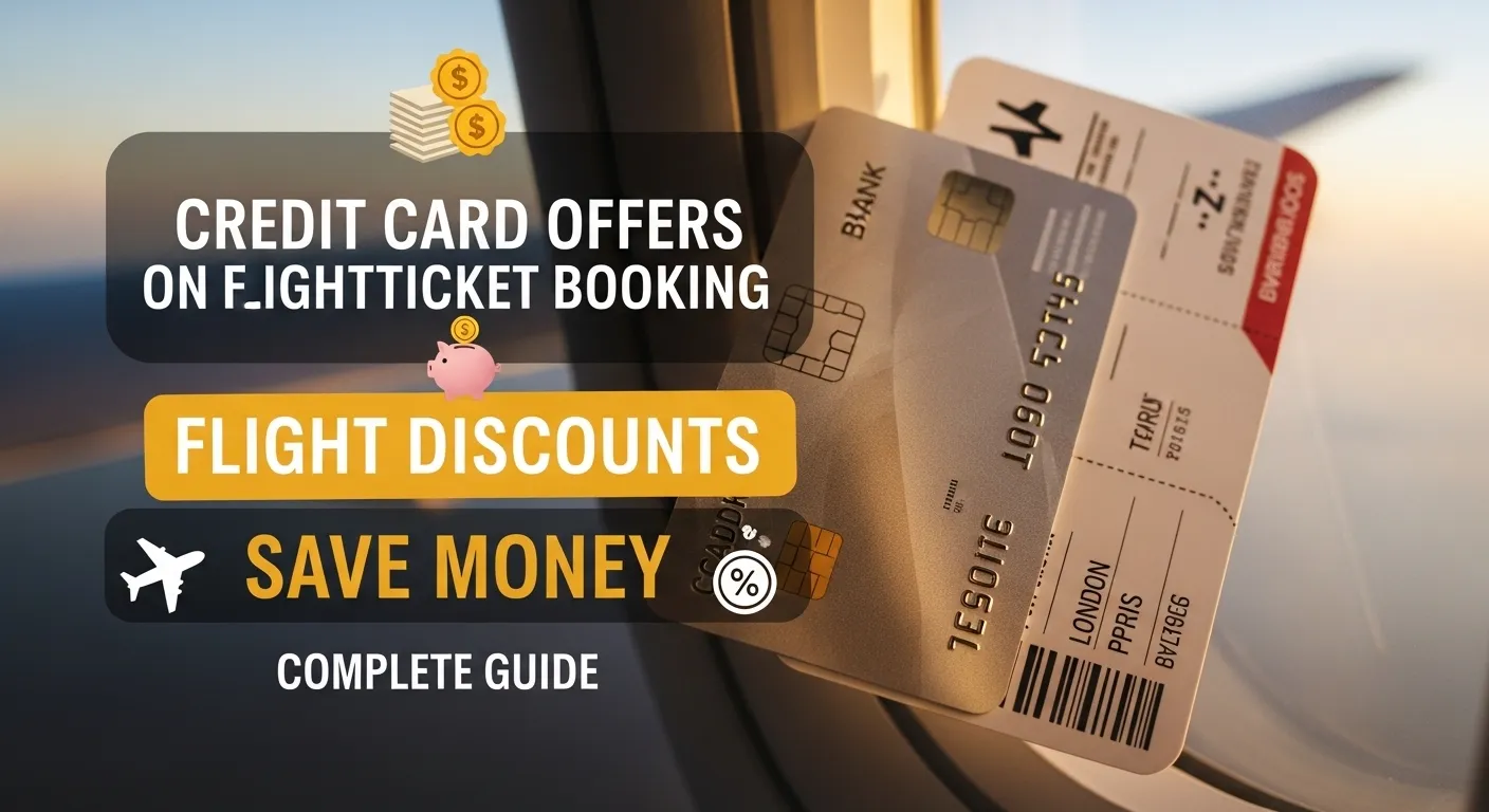 Credit Card Offer on Flight Ticket Booking – Complete Guide, Discounts, Benefits & How to Save Money