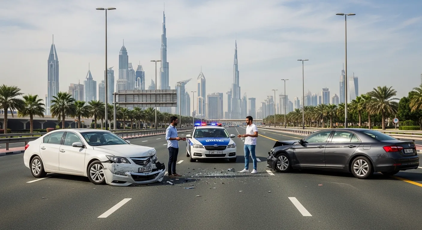 Minor Accident Fine in Dubai – Complete Guide for Drivers