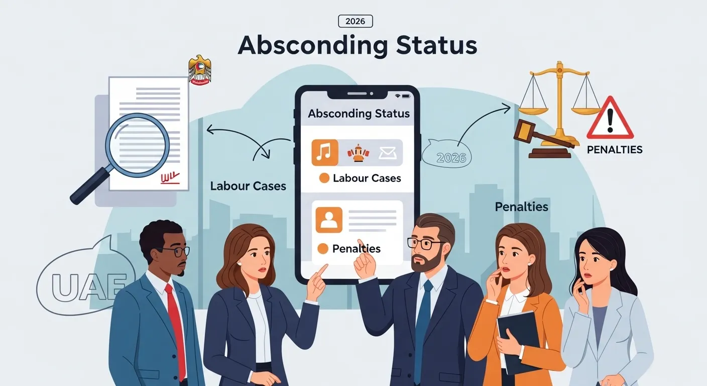 How to Check Absconding Status in UAE 2026: Complete Guide to Labour Cases & Penalties