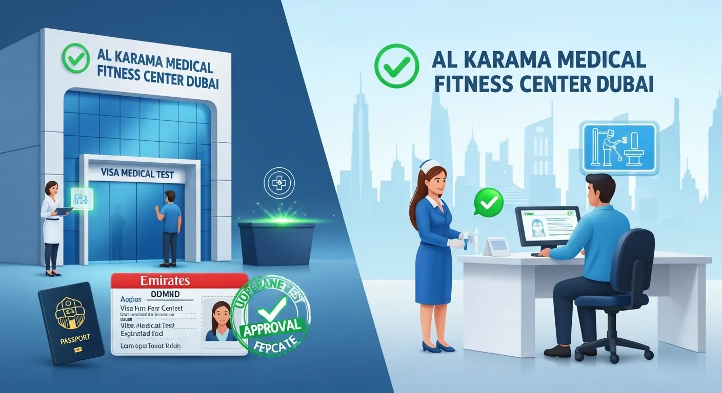 Al Karama Medical Fitness CenterDubai – Complete Guide, Services, Fees, Location, and Medical Test Process in UAE