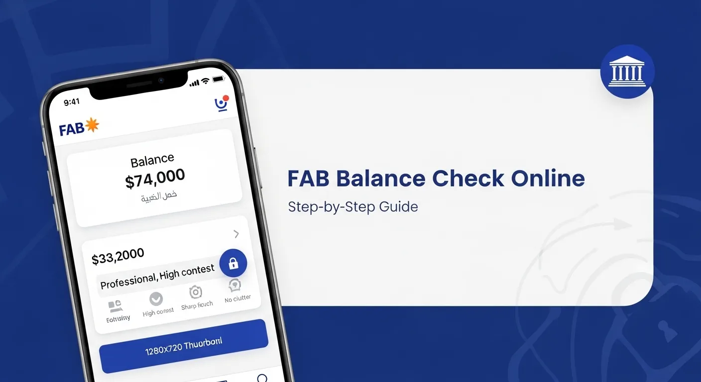 FAB Bank Balance Check Online (Step-by-Step Guide)