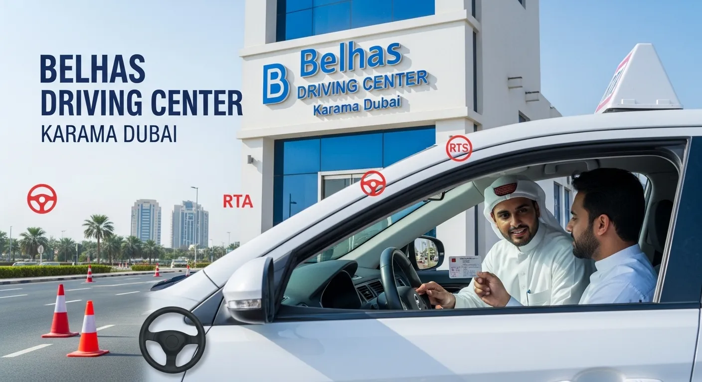 Belhasa Driving Center Karama Outlet Guide – Complete Information, Courses, Fees, Location, and Training Process in Dub