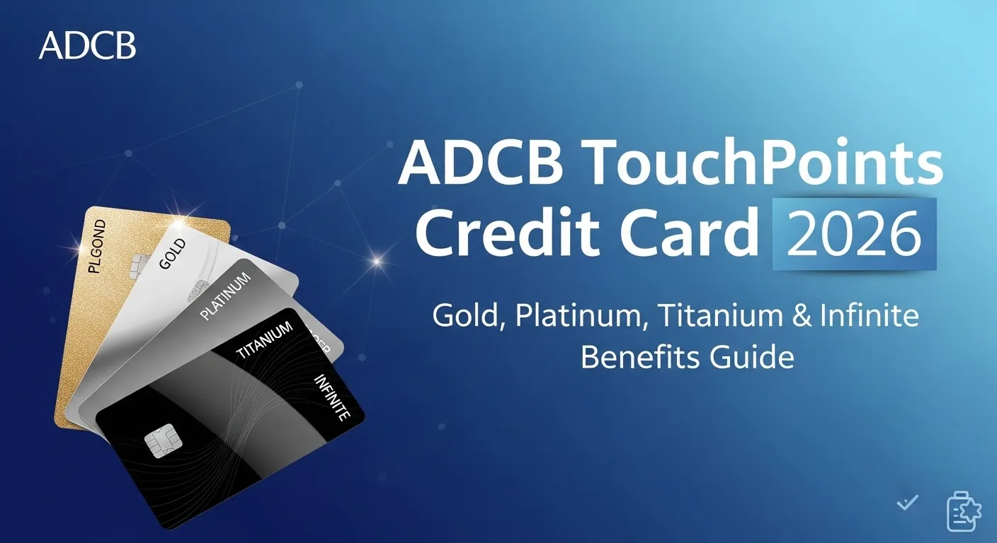 ADCB TouchPoints Credit Card 2026: Gold, Platinum, Titanium & Infinite Benefits Guide