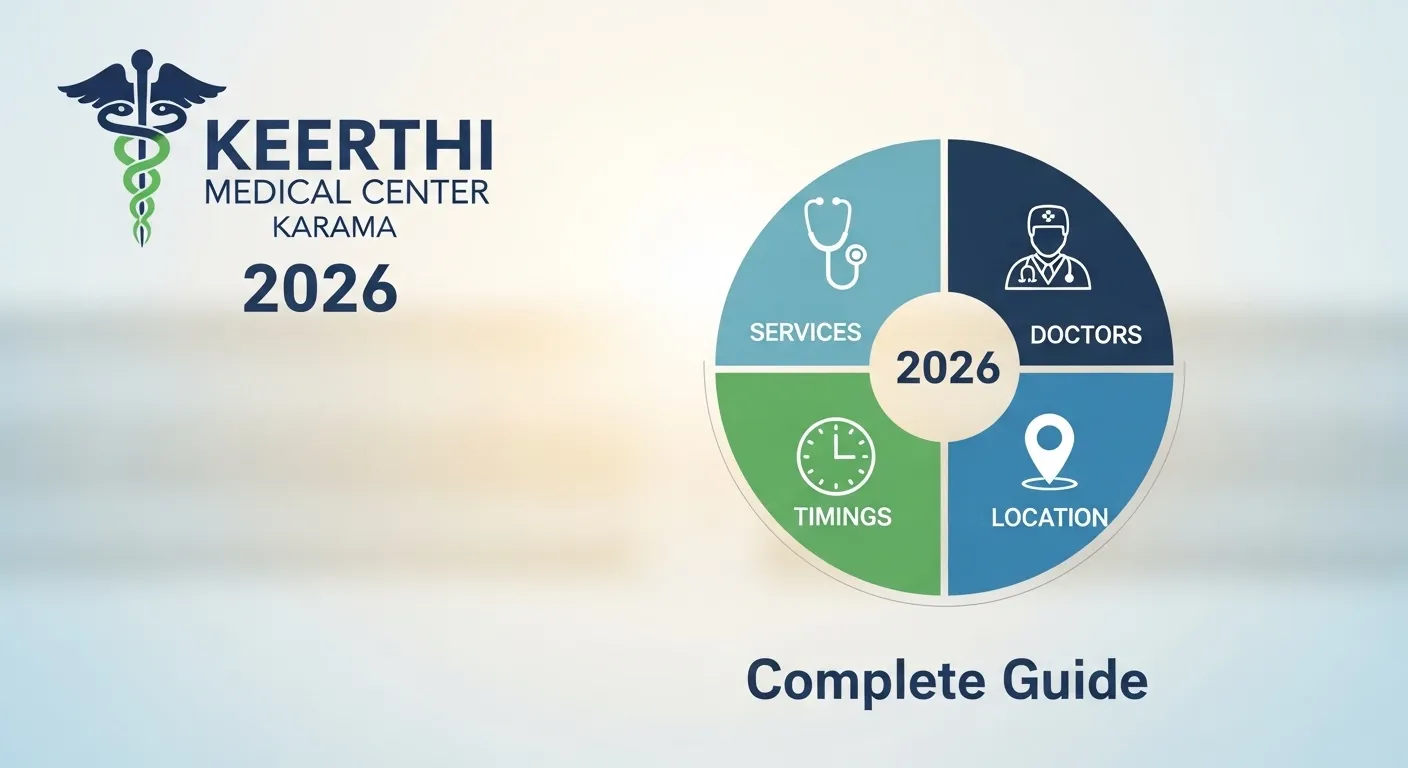 Keerthi Medical Center Karama – Complete Guide 2026 (Services, Doctors, Timings & Location)