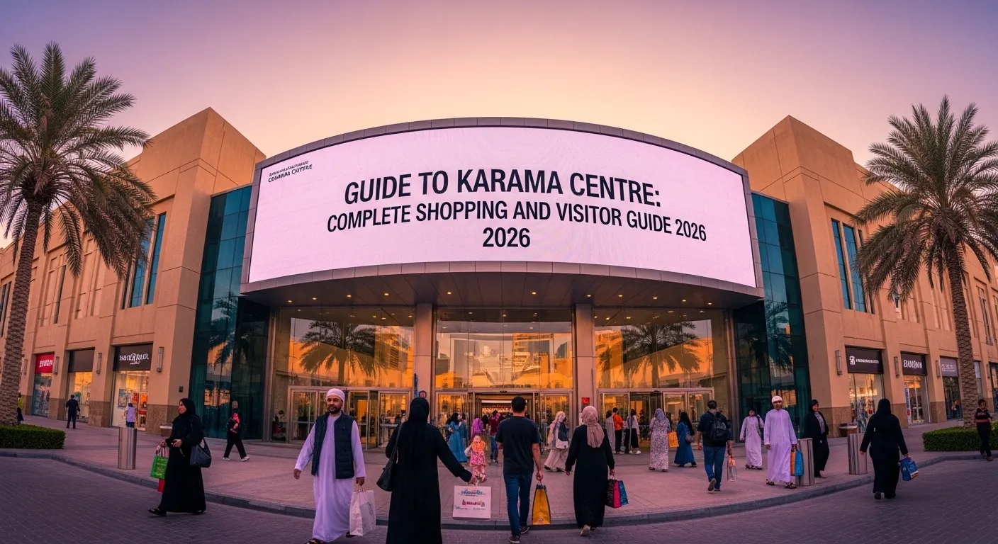 Guide to Karama Centre: Complete Shopping and Visitor Guide 2026