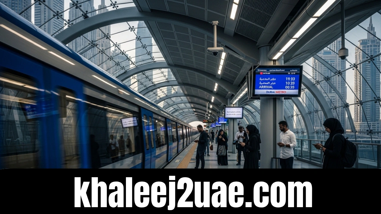 Dubai Metro Train Arrival Times – Complete Guide, Schedule, Frequency, and Travel Information