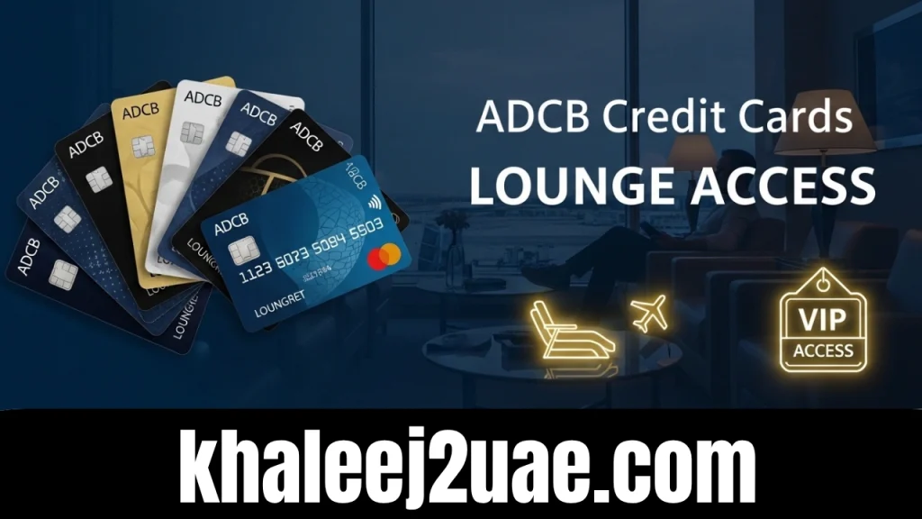 Popular ADCB Credit Cards with Lounge Access