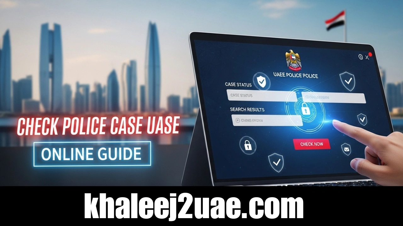 How to Check Police Case in UAE Online – Complete Guide, Methods, and Step-by-Step Process