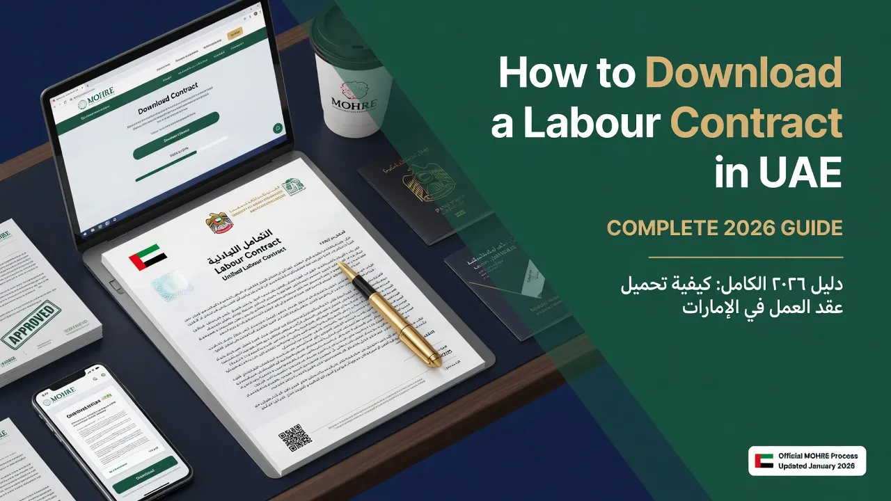 How to Download a Labour Contract in UAE (Complete 2026 Guide)