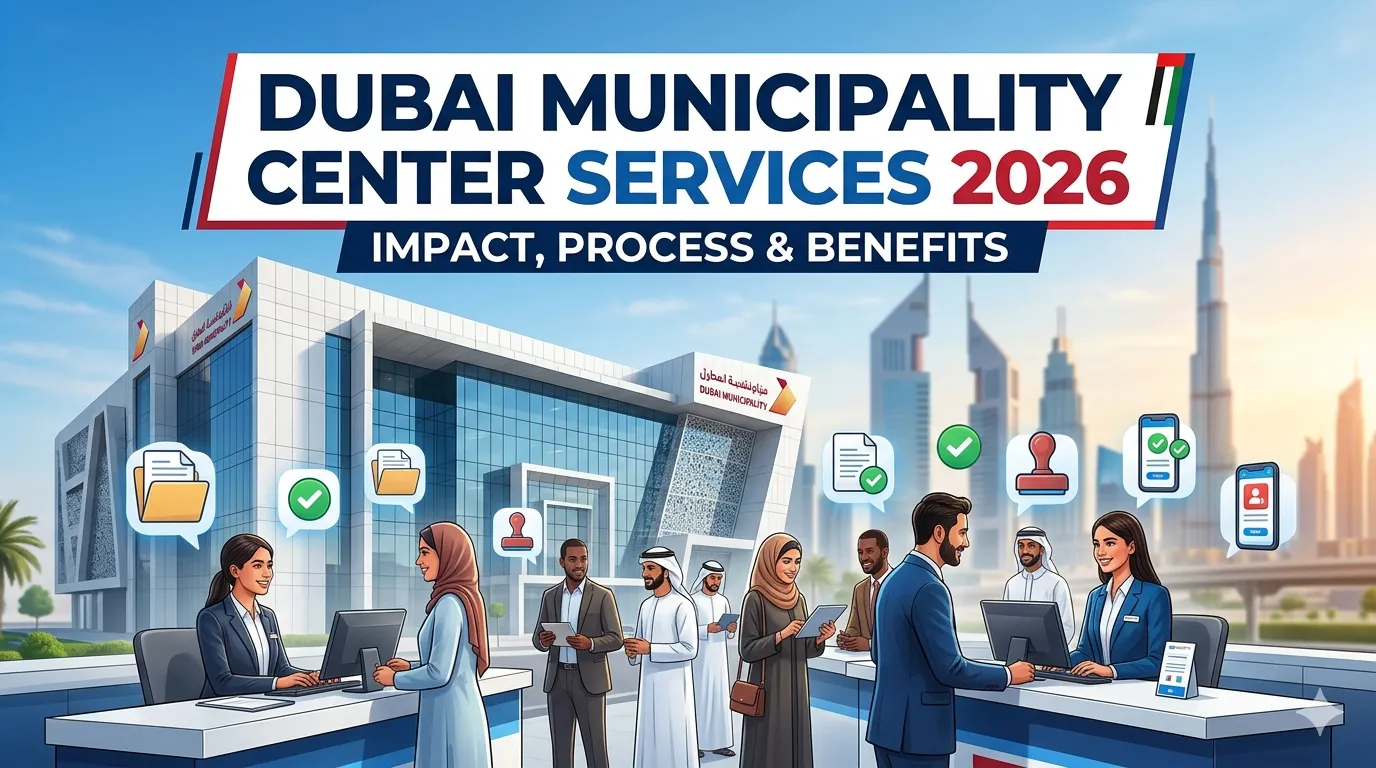 Dubai Municipality Center 2 Services Impact (2026 Guide): Services, Benefits, Process & Public Importance