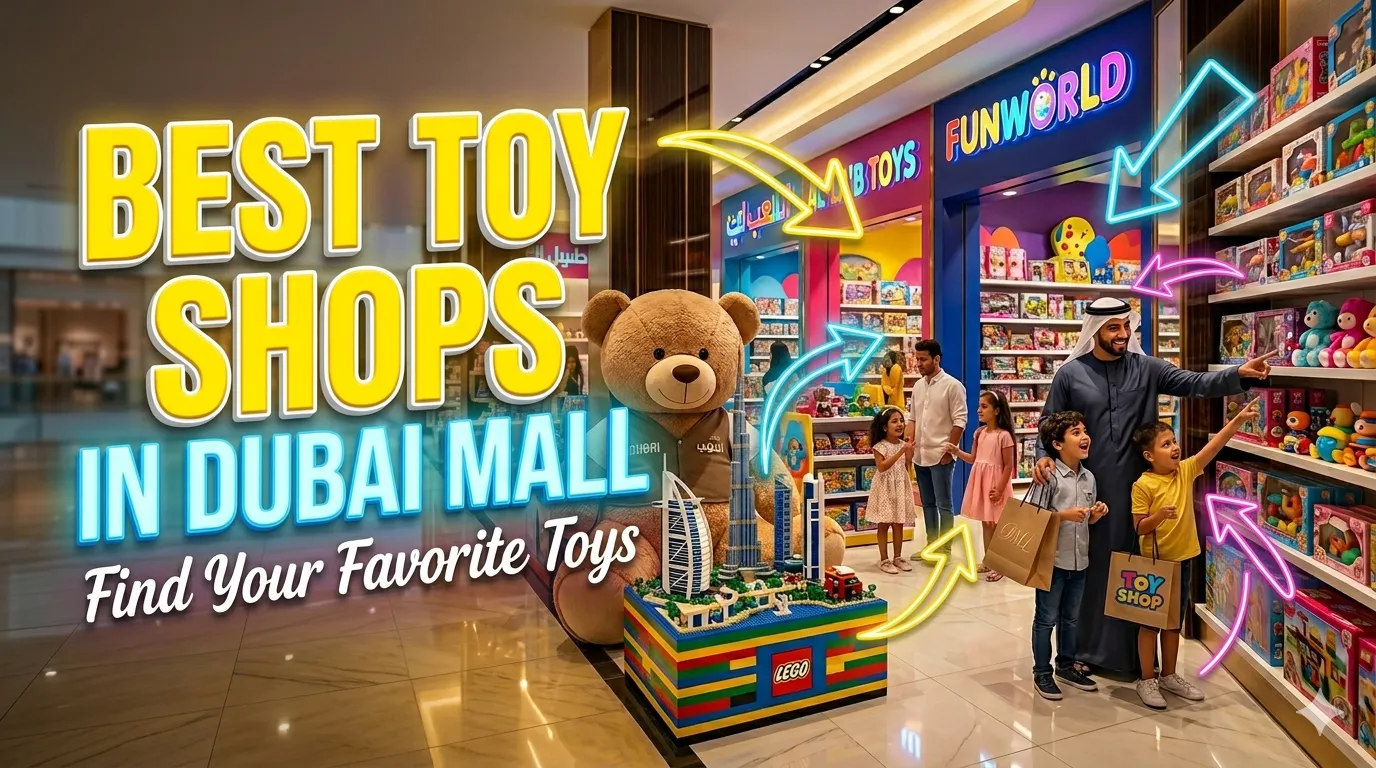 List Of Toy Shops in Dubai Mall: Find Your Favorite Toys