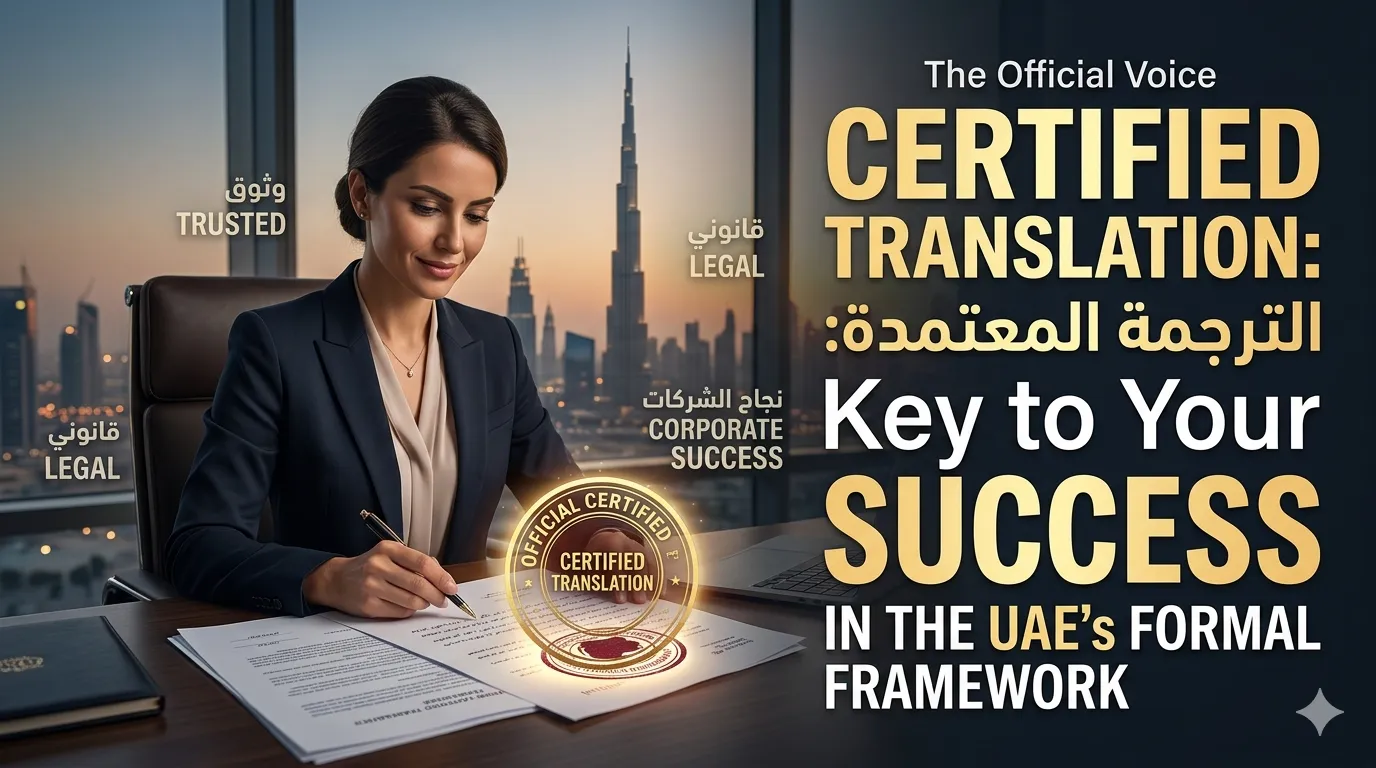 The Official Voice: How Certified Translation Shapes Your Success in the UAE’s Formal Framework
