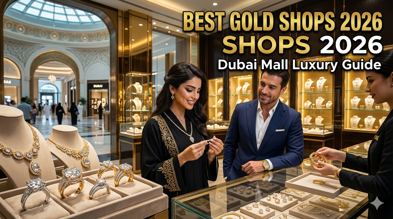Best Gold Shops in Dubai Mall 2026: Luxury Jewellery Shopping Guide