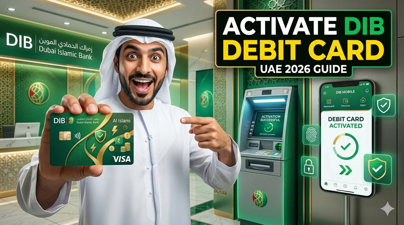 How to Activate Dubai Islamic Bank Debit Card in UAE 2026