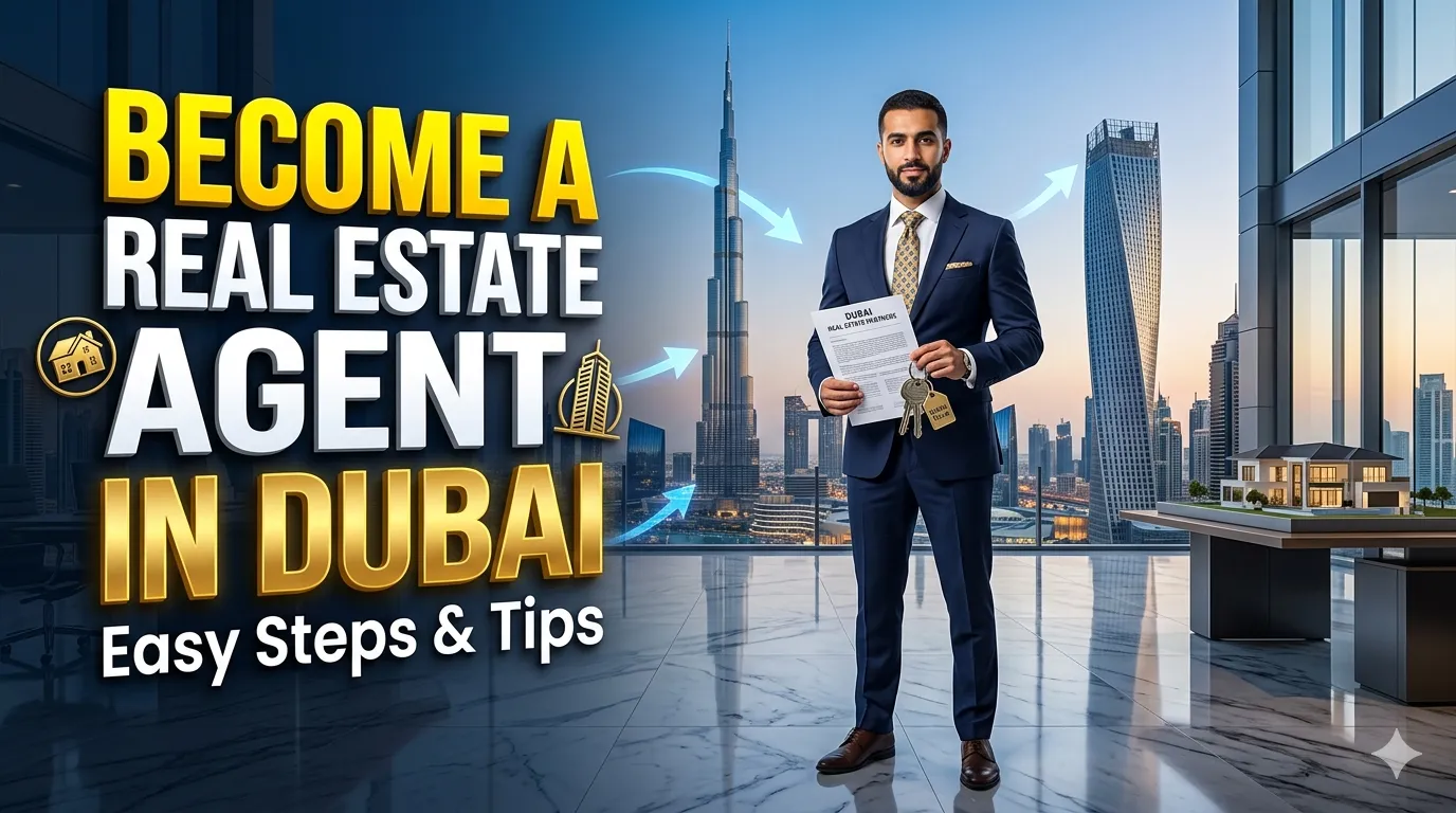 Become a Real Estate Agent in Dubai – Easy Steps & Tips
