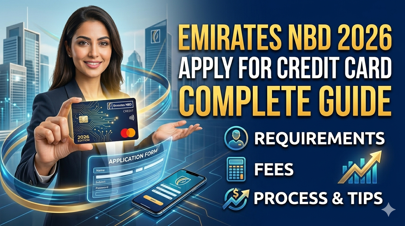 How to Apply Credit Card in Emirates NBD 2026: Complete Guide, Requirements, Fees & Process